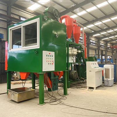 300-400kg/h Medical Blister Pack Recycling Machine sold to Australia