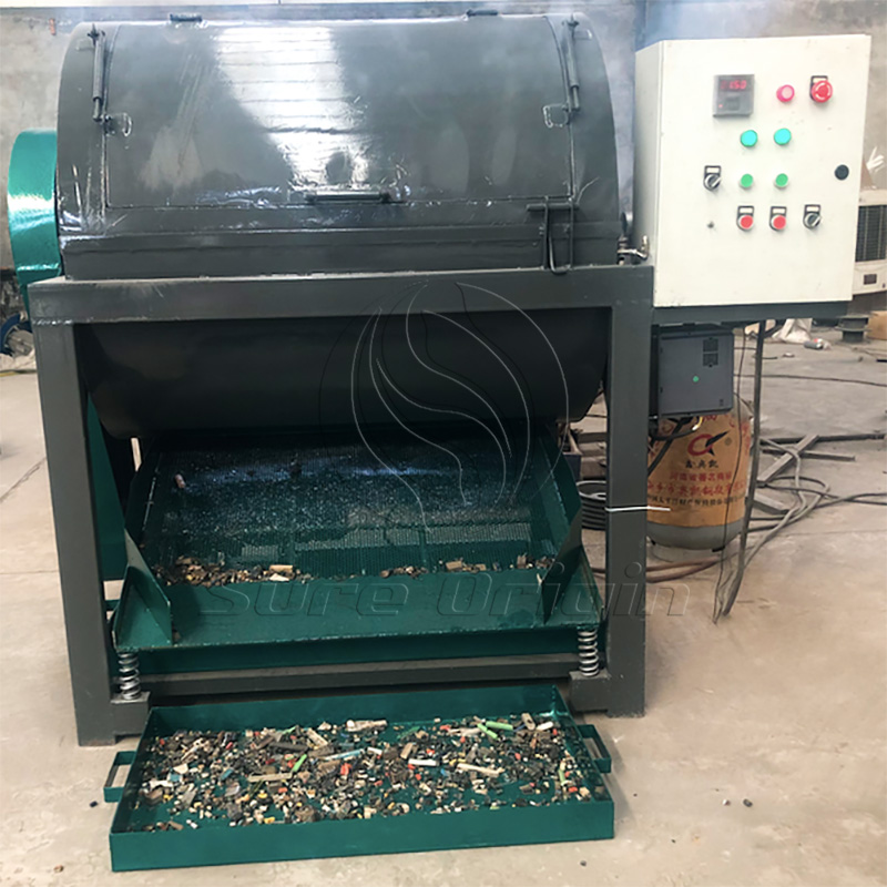 200-300kg/h PCB Dismantling Machine was Installed in USA