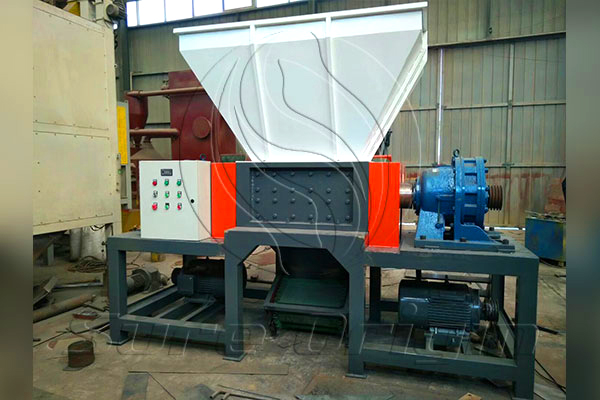 Double Shaft Shredder successfully installed in Thailand
