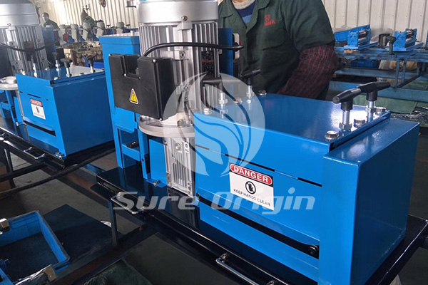 150-200kg/h copper wire stripping machine for Mexico client